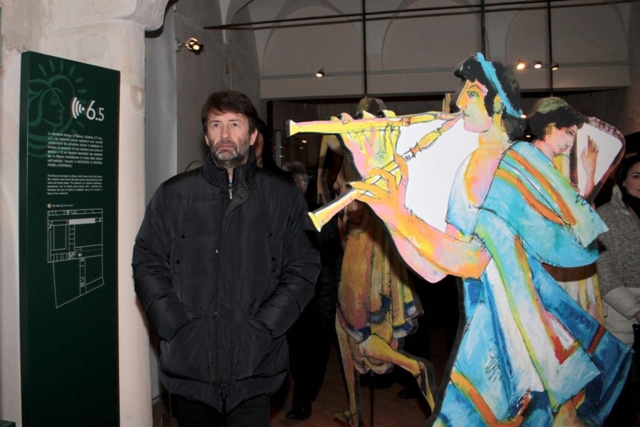 Dario Franceschini Ministro Museo dei Grandi Fiumi