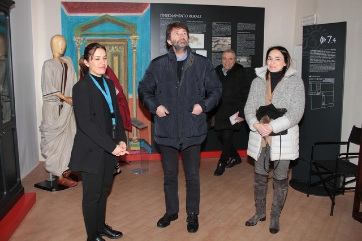 Dario Franceschini Ministro Museo dei Grandi Fiumi