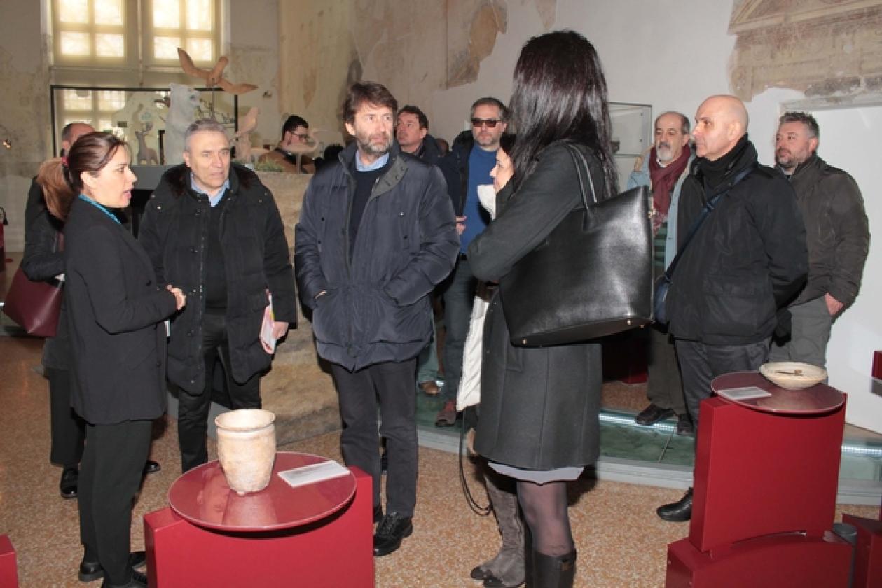 Dario Franceschini Ministro Museo dei Grandi Fiumi