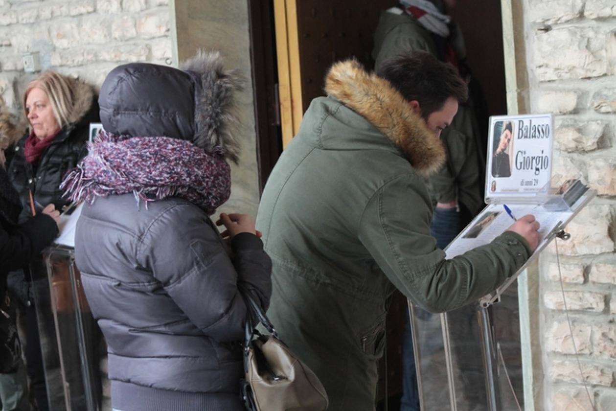 Giorgio Balasso funerale Polesine Camerini 8