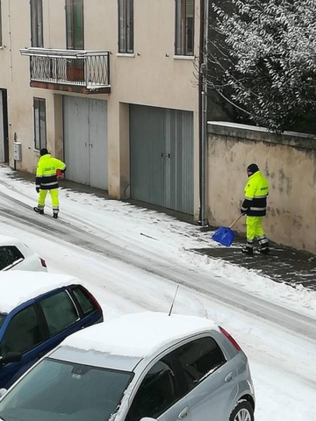 LENDINARA - Neve Protezione Civile (2)