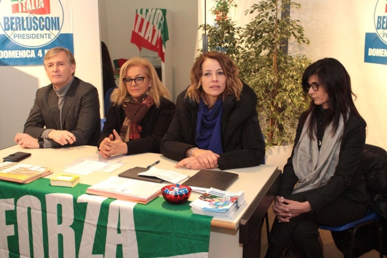 Forza Italia Marco Marin Luigia Modonesi Elisabett