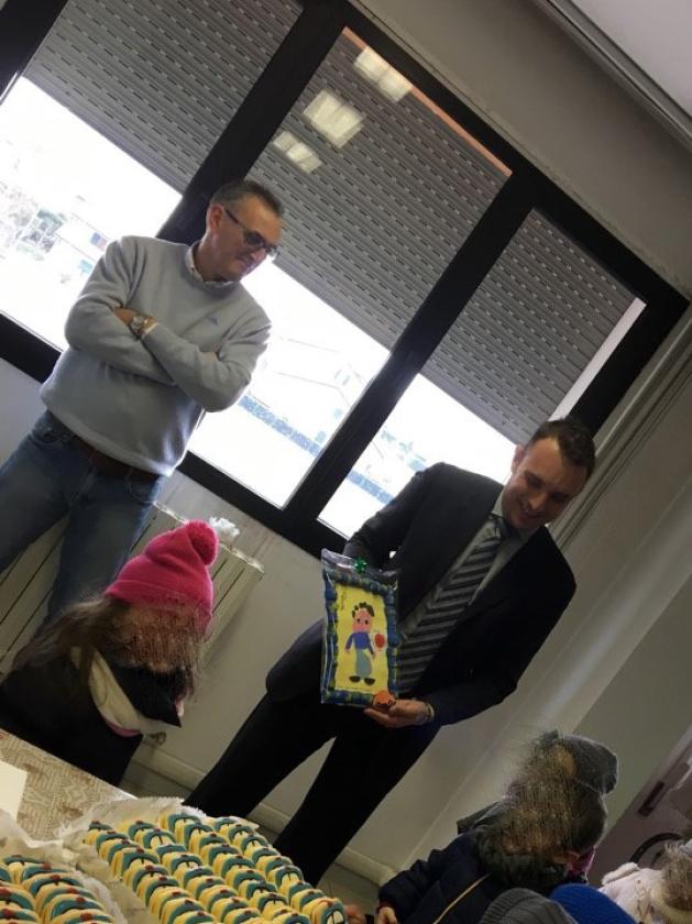 ANDREOLI Alcuni momenti della visita in commissari