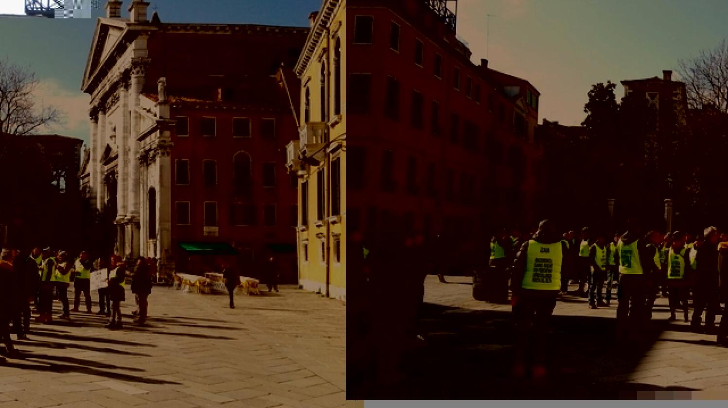 protesta pescatori a venezia 1 (1)
