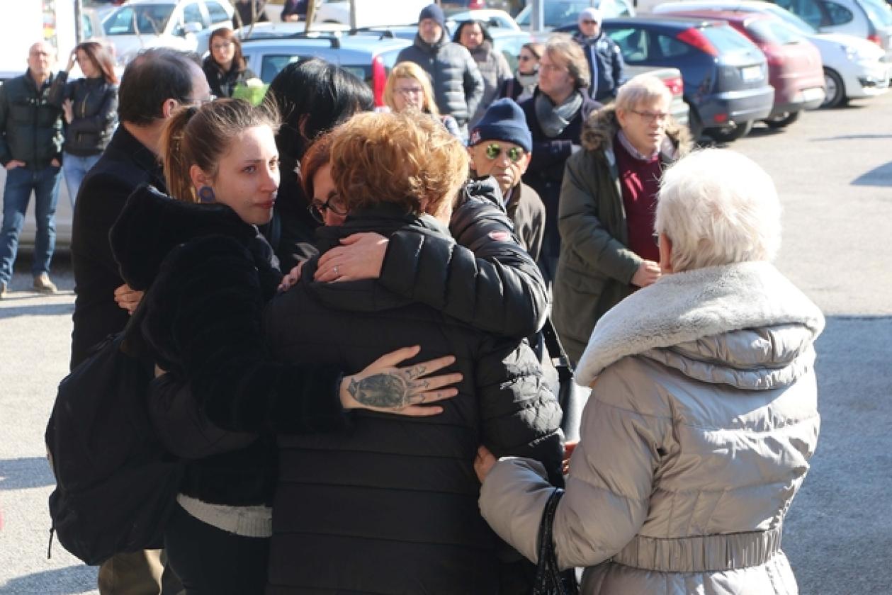 Antonella Andreotti funerale San Pio X 13