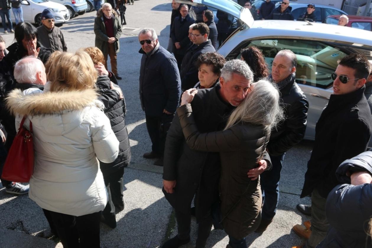 Antonella Andreotti funerale San Pio X 15