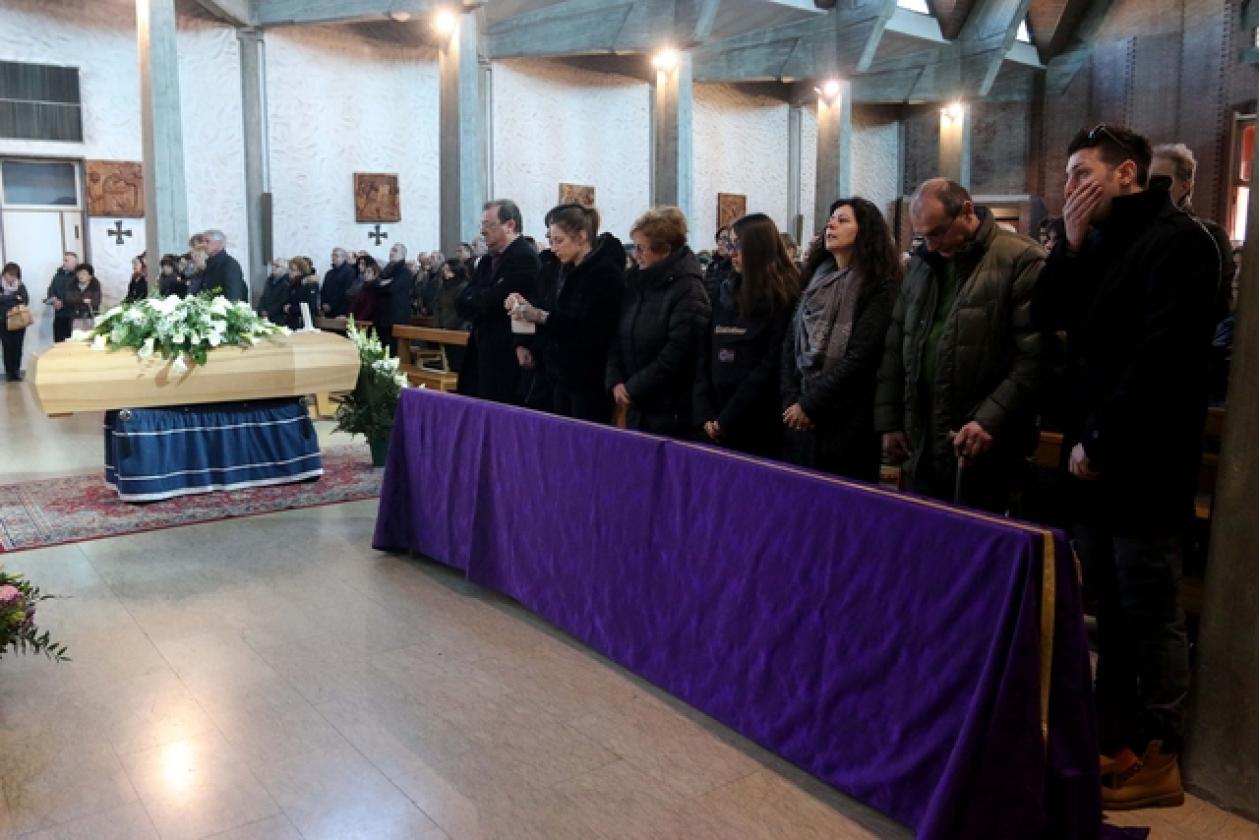 Antonella Andreotti funerale San Pio X 24