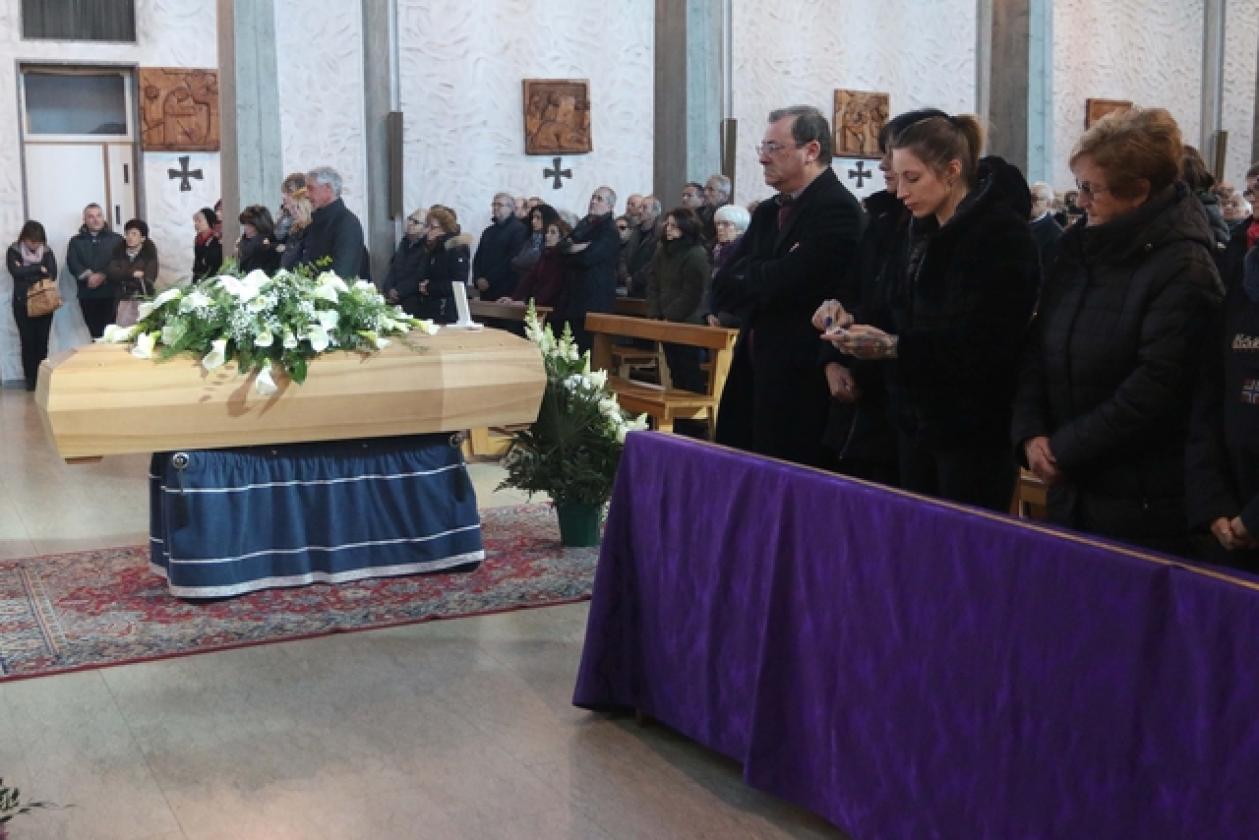 Antonella Andreotti funerale San Pio X 25
