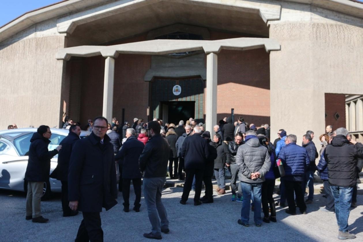 Antonella Andreotti funerale San Pio X 26