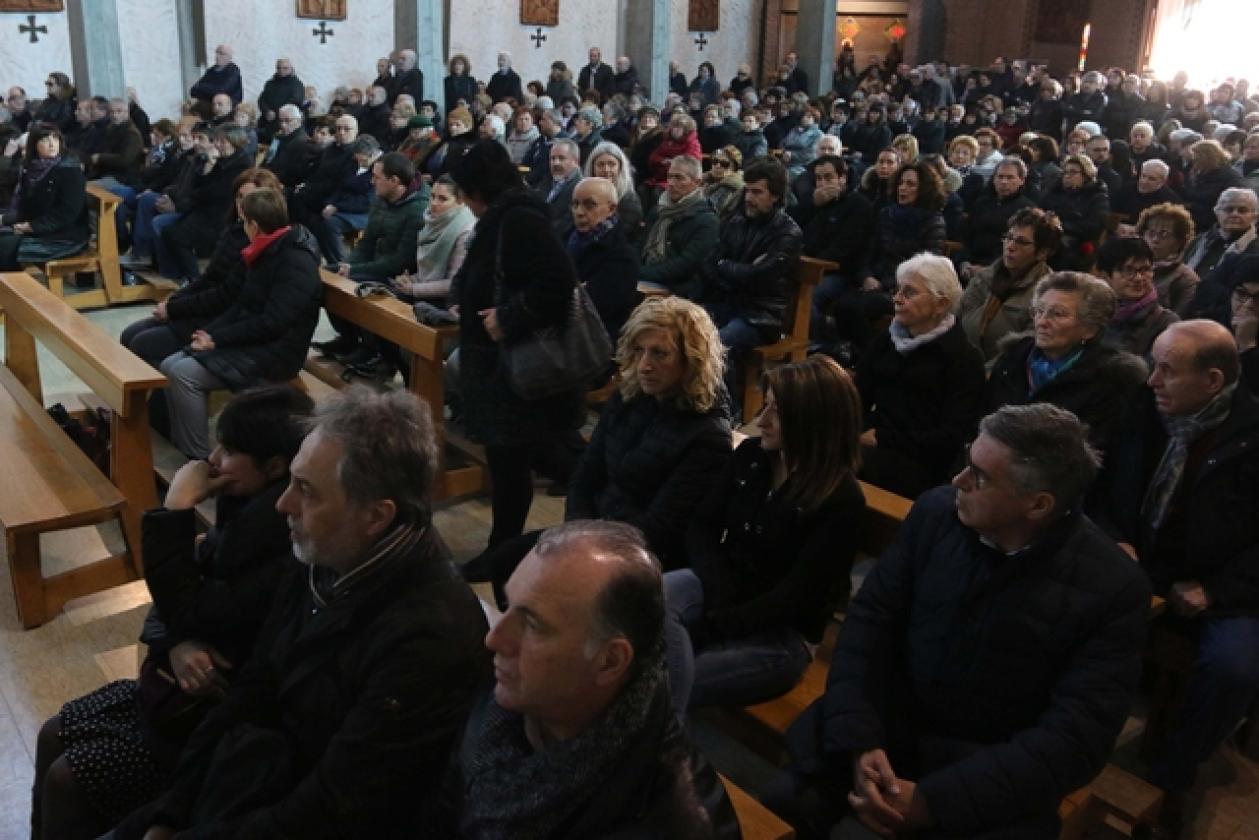Antonella Andreotti funerale San Pio X 27