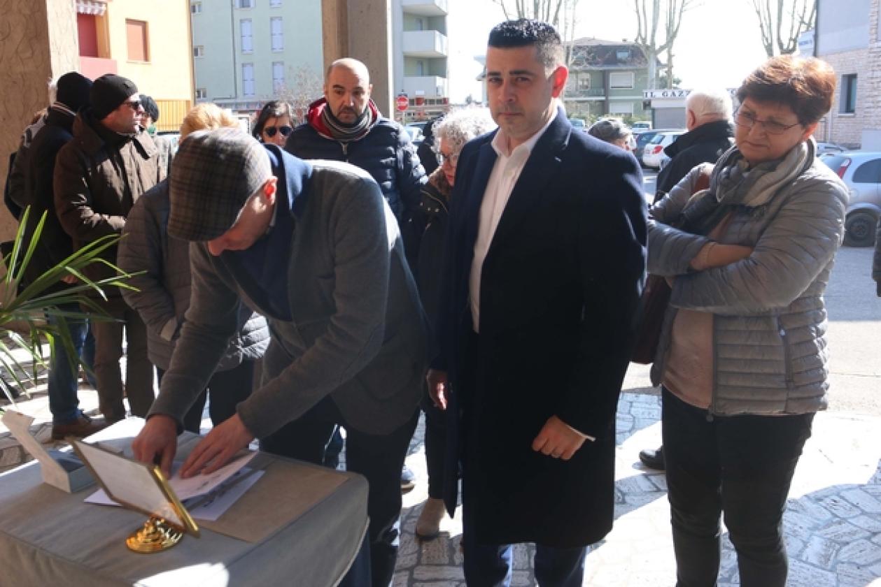 Antonella Andreotti funerale San Pio X