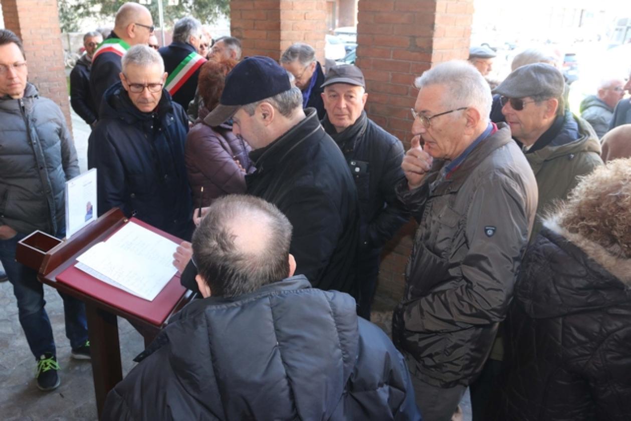 Fabio Volpe funerale Commenda