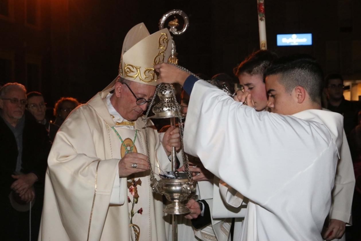 Pasqua Messa Vescovo Pierantonio Pavanello Duomo 1