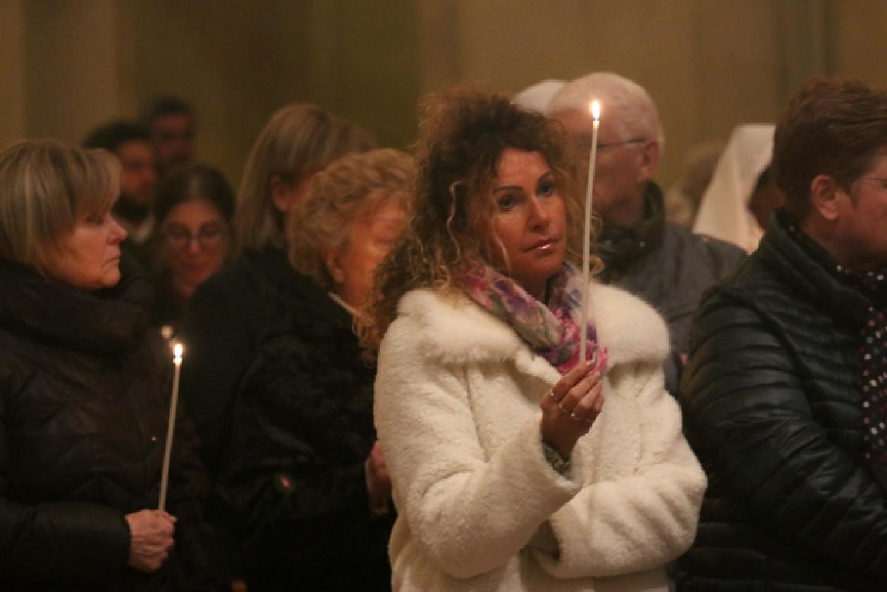 Pasqua Messa Vescovo Pierantonio Pavanello Duomo 1