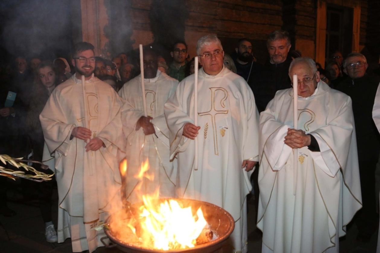 Pasqua Messa Vescovo Pierantonio Pavanello Duomo 7