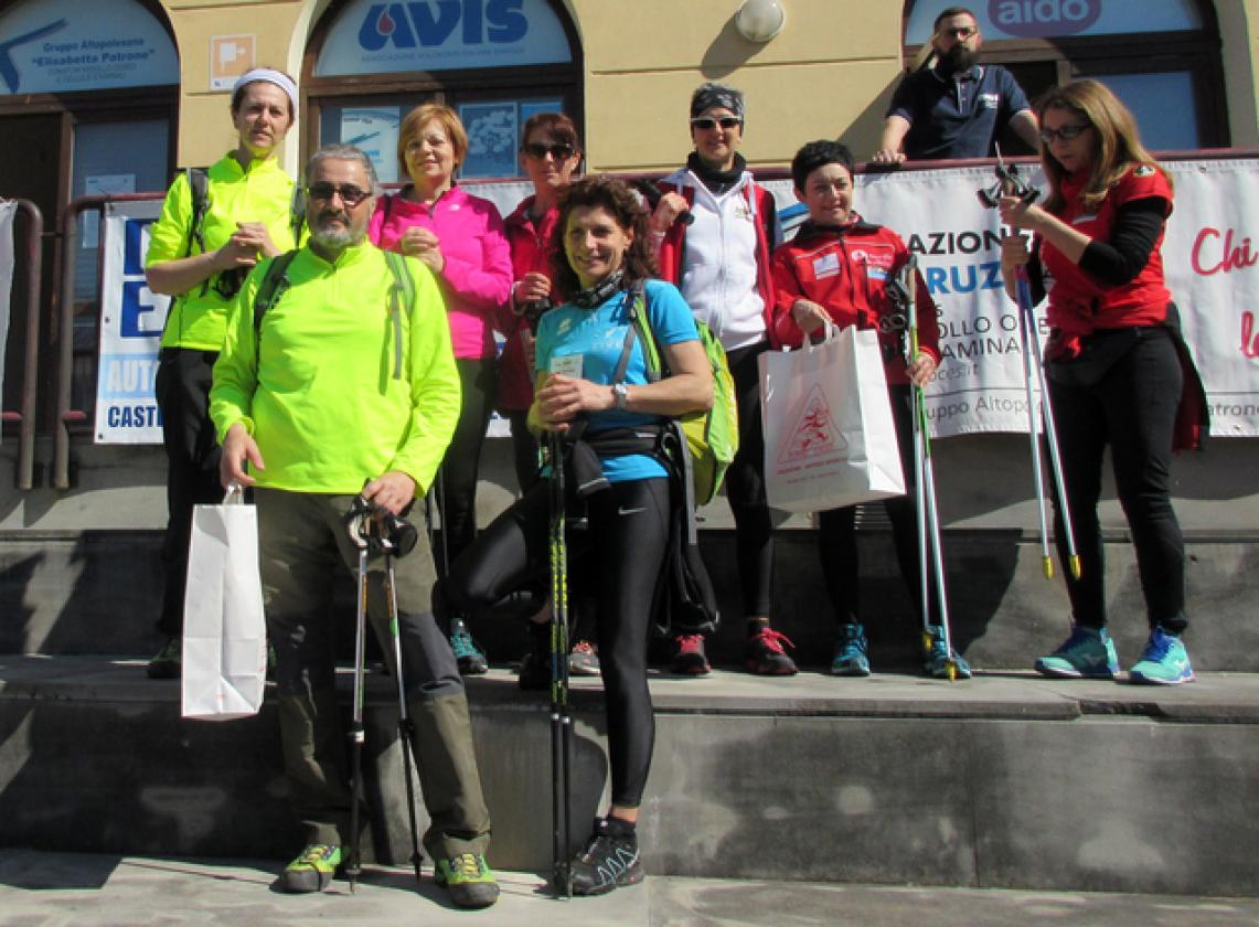 Premiati i gruppi di nordic walking