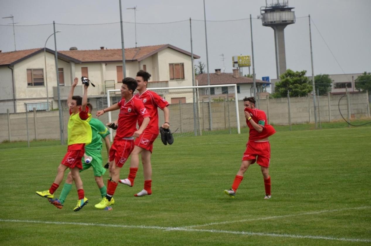 esultanza finale bocar allievi regionali
