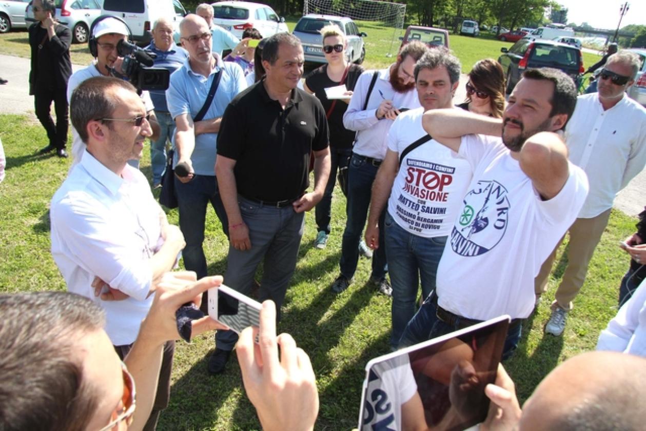 Matteo Salvini Ostello CanalBianco 12