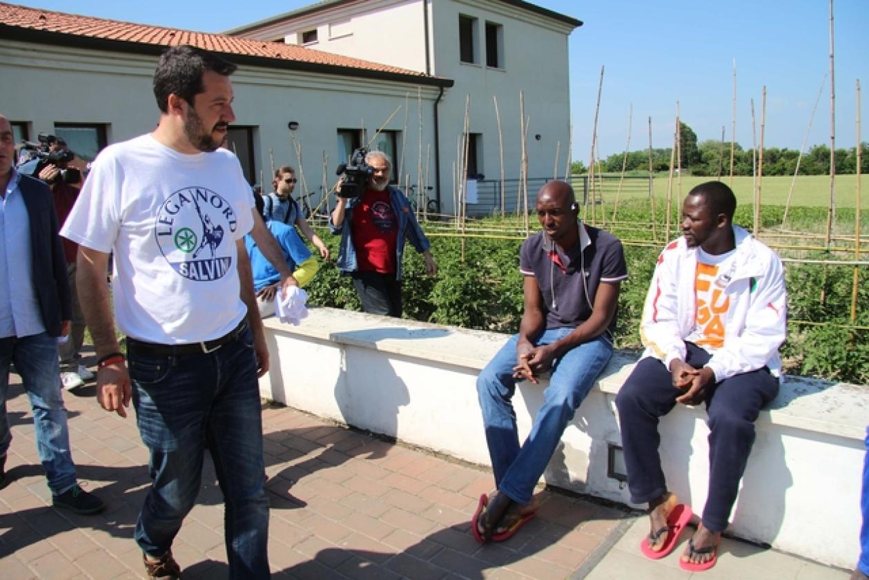 Matteo Salvini Ostello CanalBianco 4