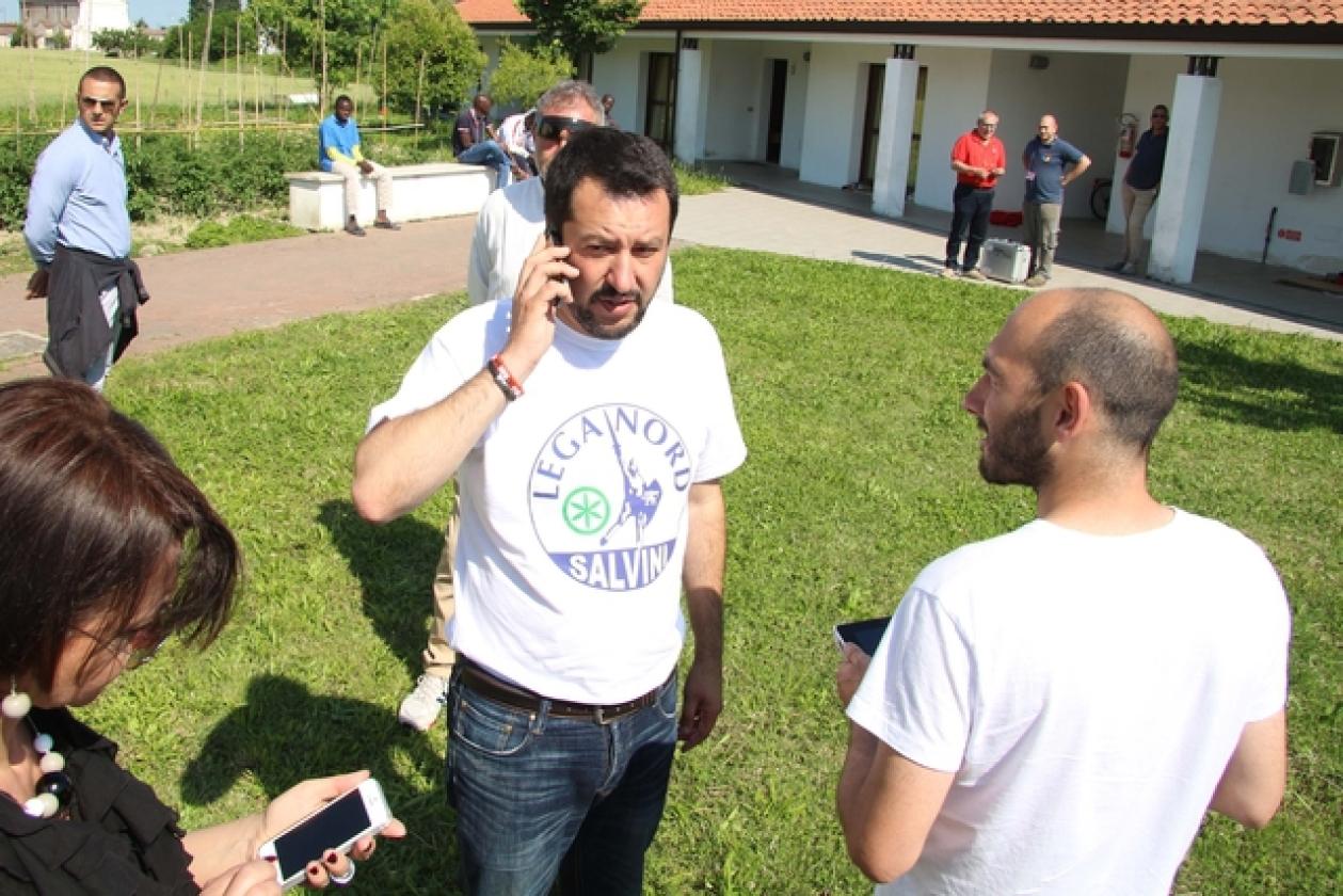 Matteo Salvini Ostello CanalBianco