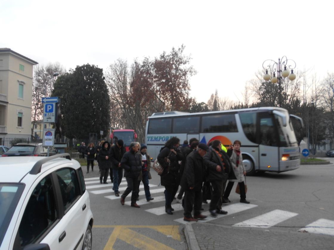 GIUBILEO L'arrivo dei fedeli dal primo pomeriggio