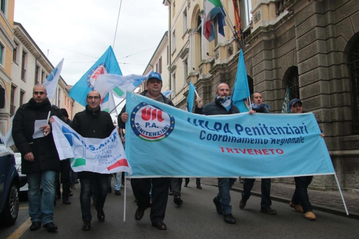 Polizia Penitenziaria protesta 3