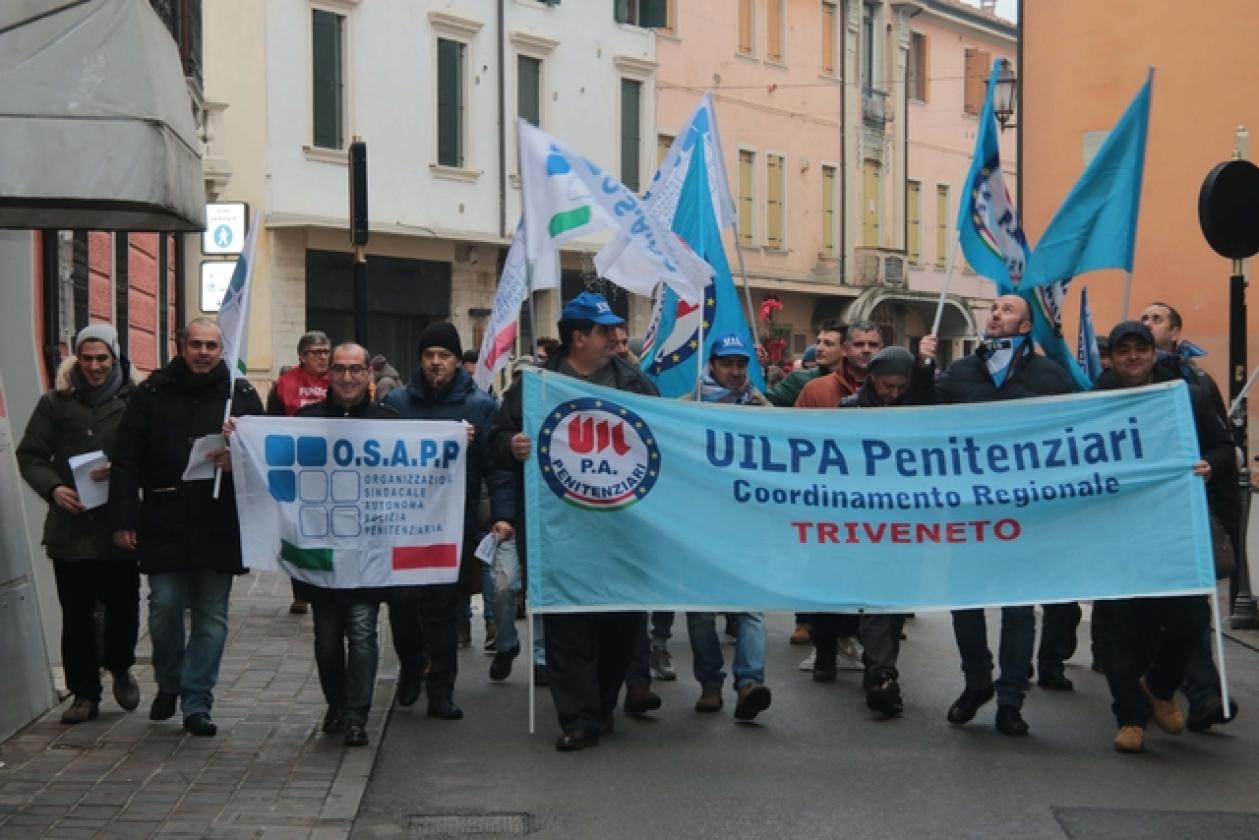 Polizia Penitenziaria protesta 4