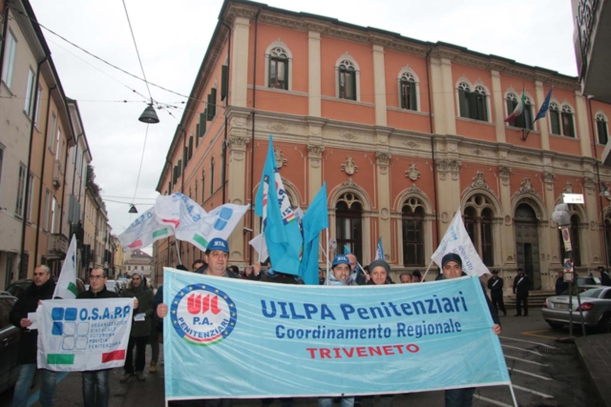 Polizia Penitenziaria protesta 5