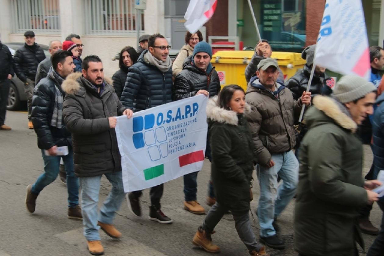 Polizia Penitenziaria protesta 6