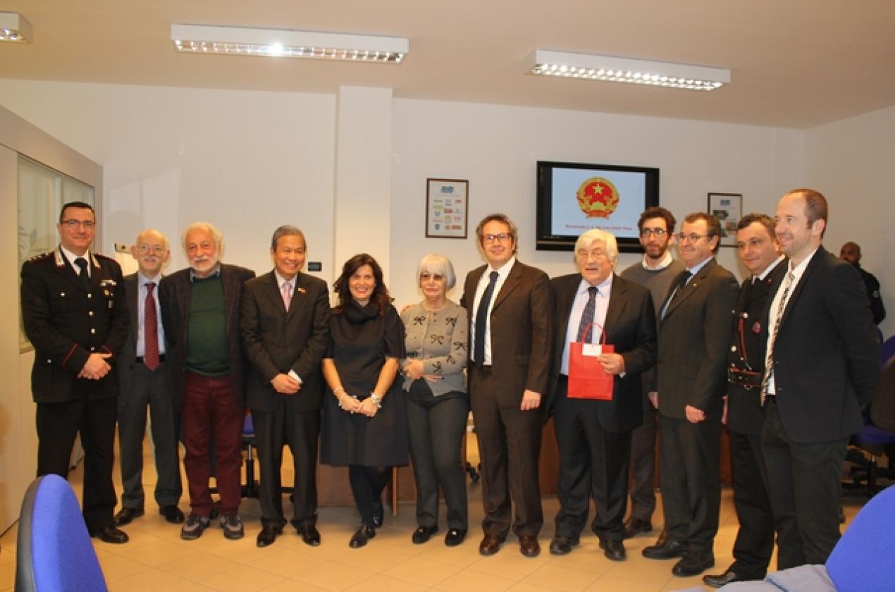 Visita ambasciatore Vietnam Turatti srl Cavarzere 