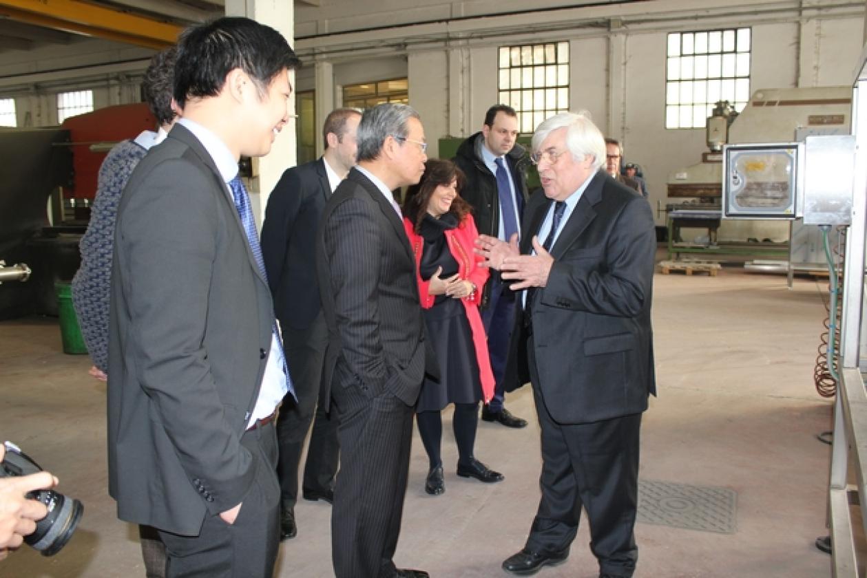 Visita ambasciatore Vietnam Turatti srl Cavarzere 