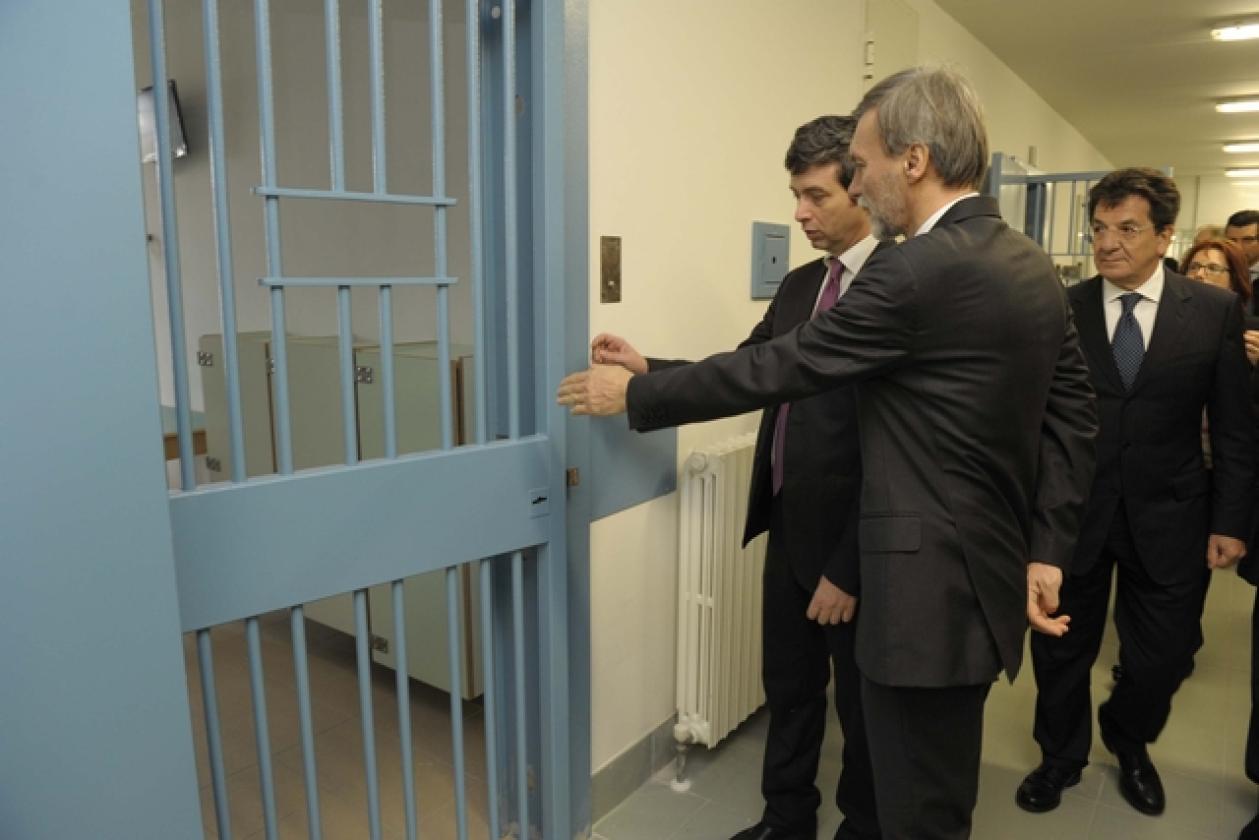 Inaugurazione Carcere Graziano Del Rio Andrea Orla