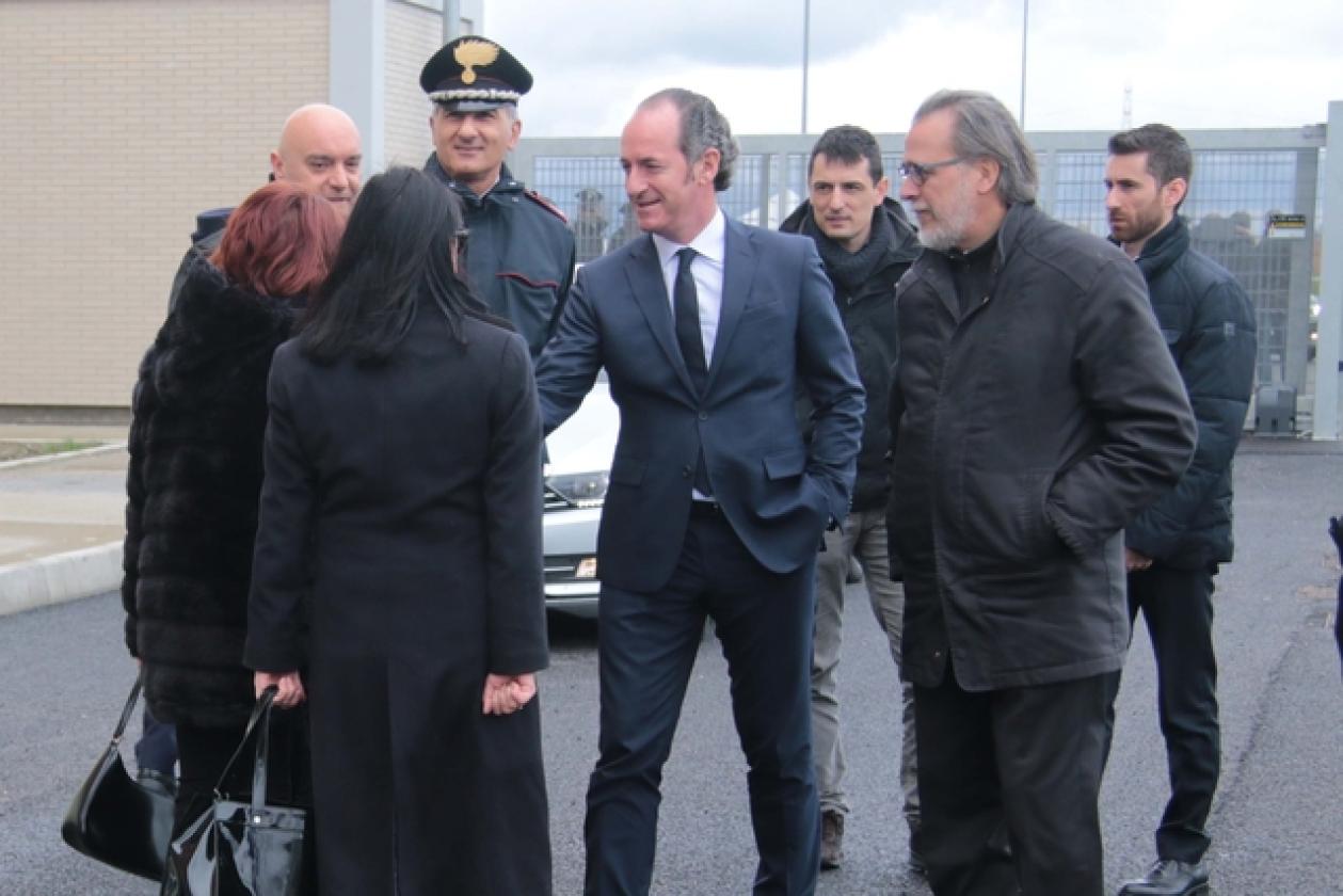 Inaugurazione Carcere Graziano Del Rio Andrea Orla