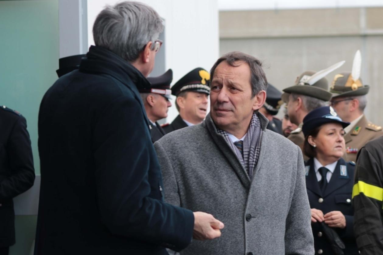 Inaugurazione Carcere Graziano Del Rio Andrea Orla