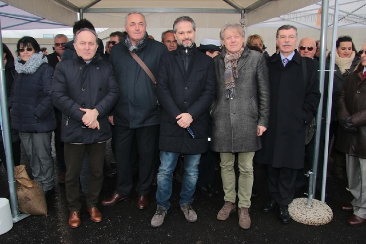Inaugurazione Carcere Graziano Del Rio Andrea Orla