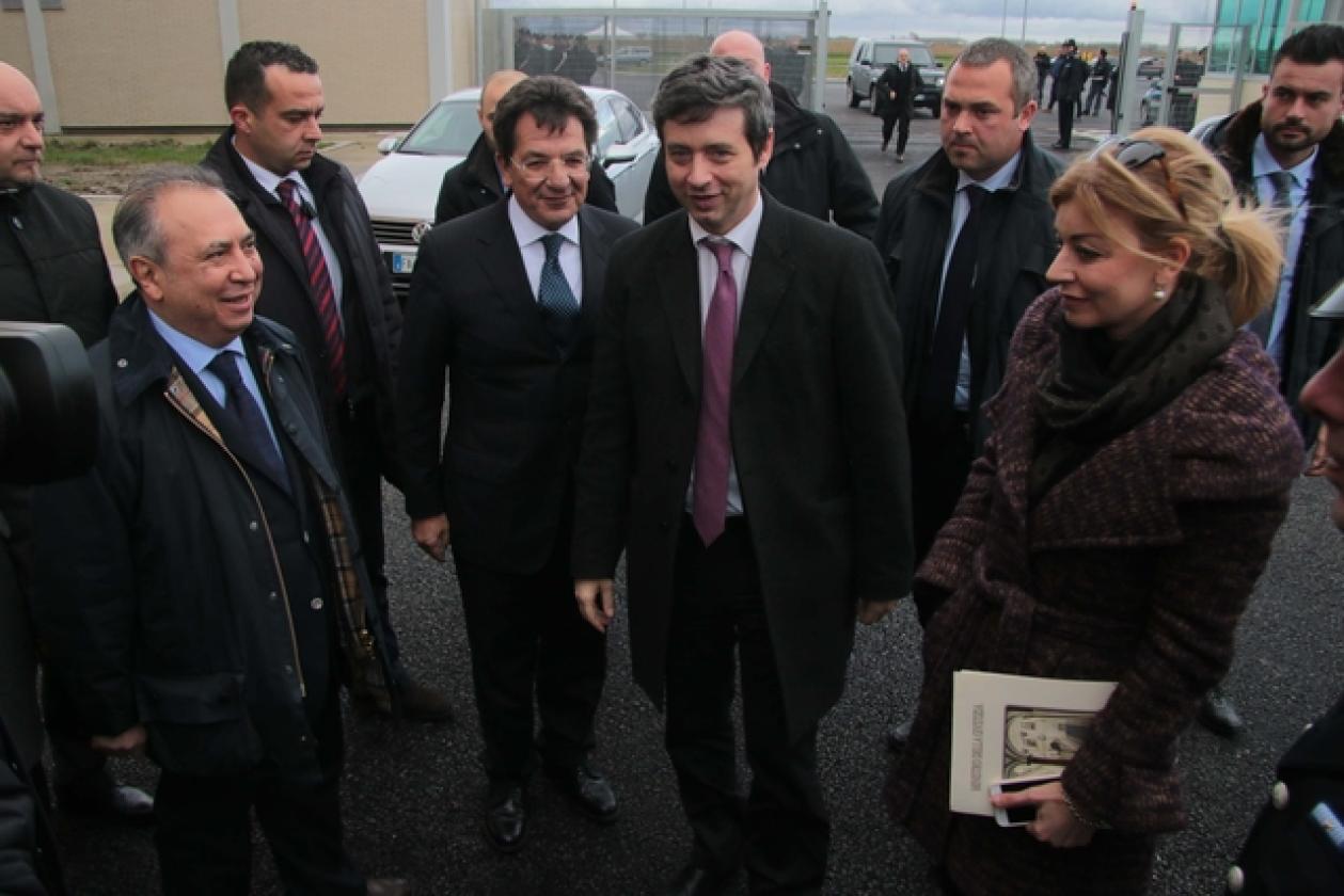 Inaugurazione Carcere Graziano Del Rio Andrea Orla
