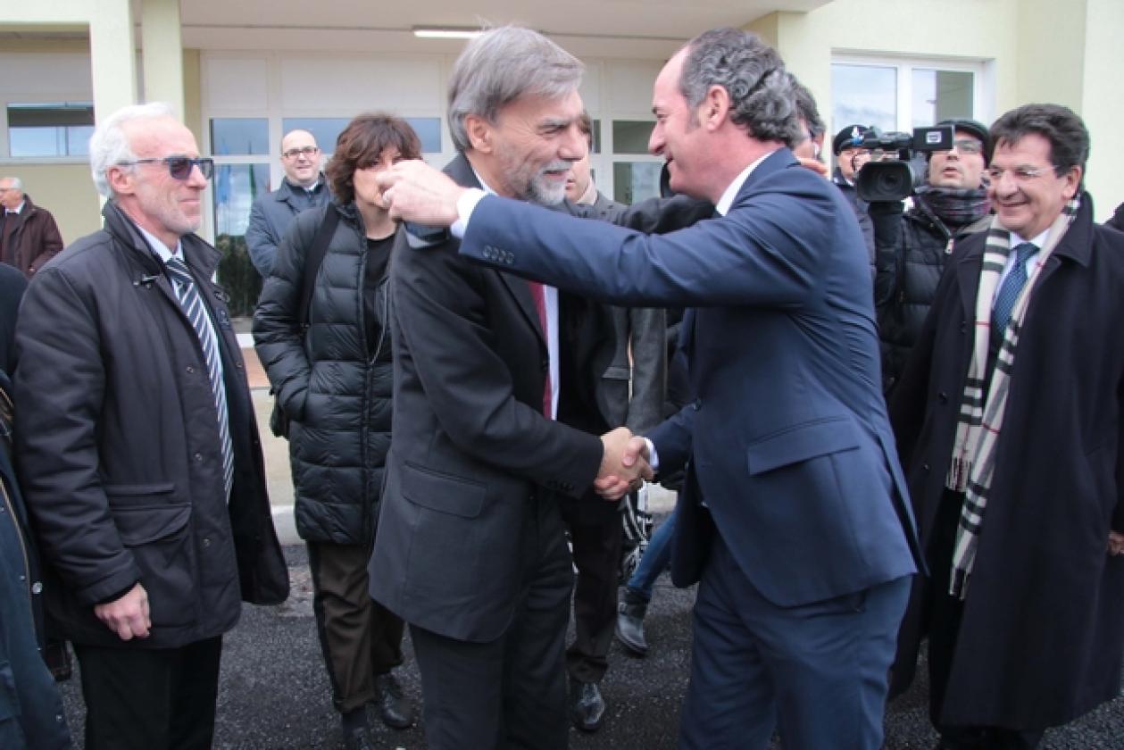 Inaugurazione Carcere Graziano Del Rio Andrea Orla