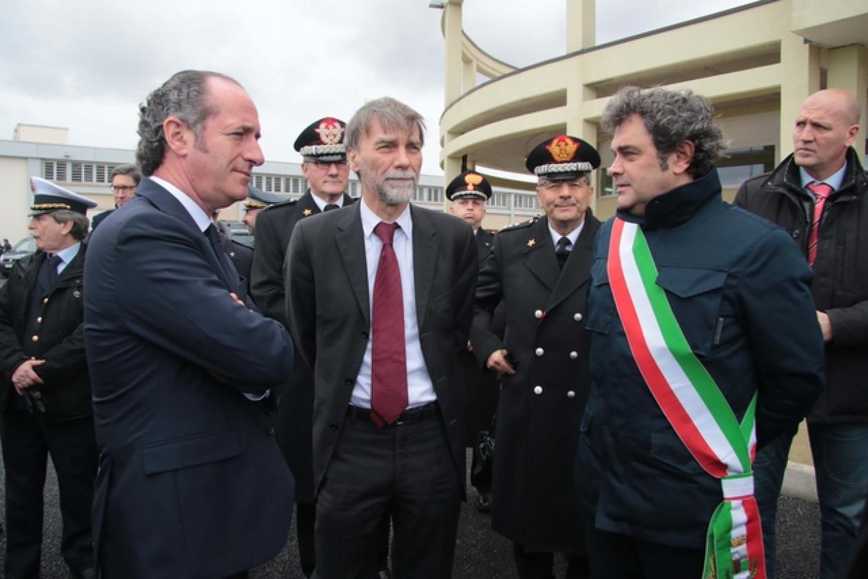 Inaugurazione Carcere Graziano Del Rio Andrea Orla