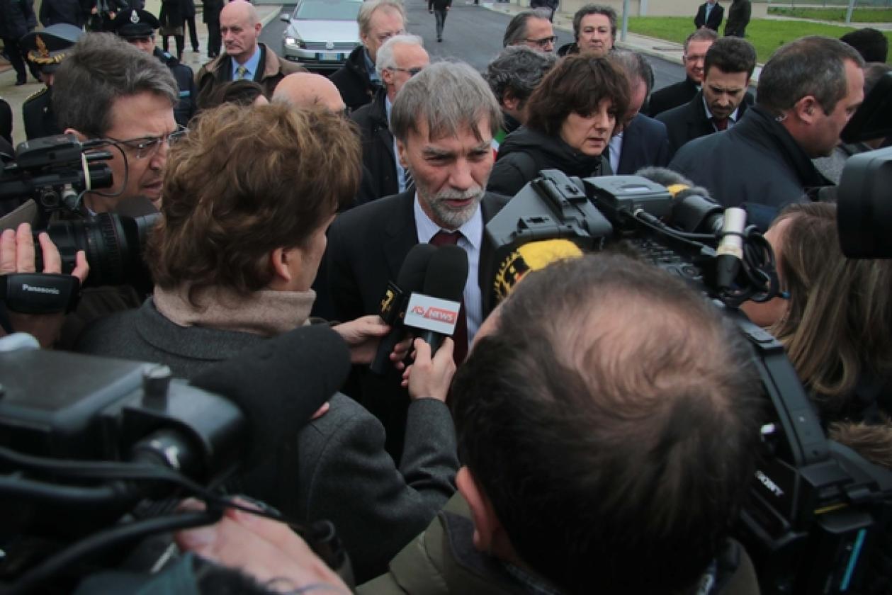 Inaugurazione Carcere Graziano Del Rio Andrea Orla