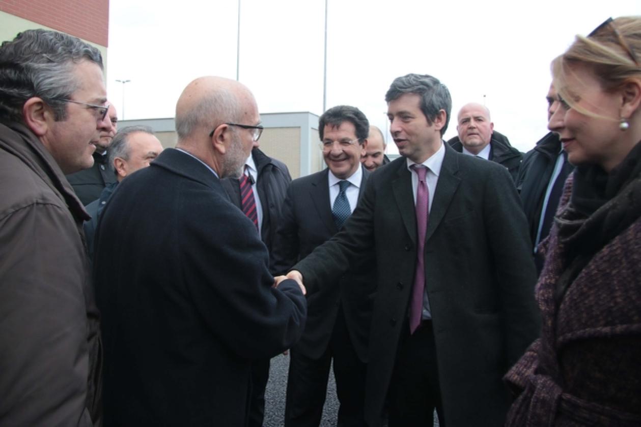 Inaugurazione Carcere Graziano Del Rio Andrea Orla