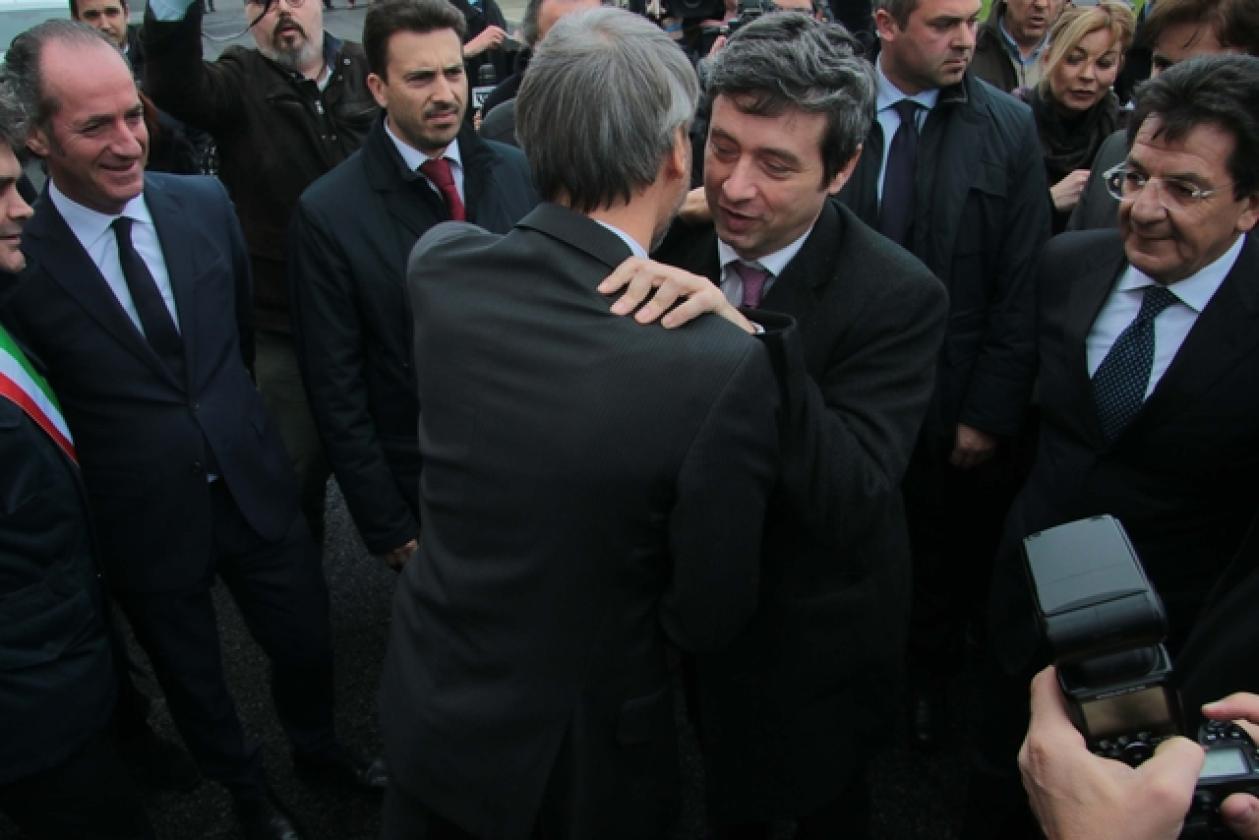 Inaugurazione Carcere Graziano Del Rio Andrea Orla