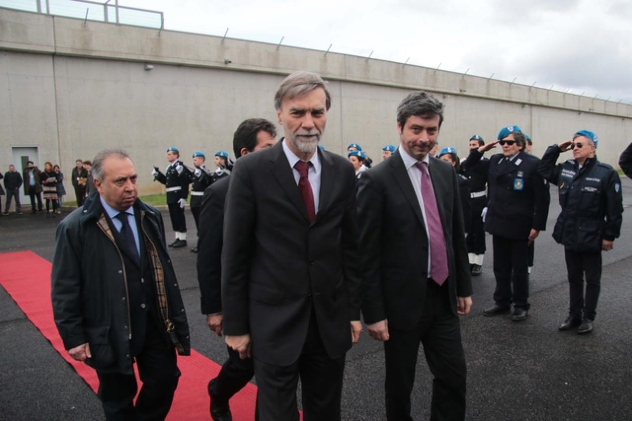 Inaugurazione Carcere Graziano Del Rio Andrea Orla