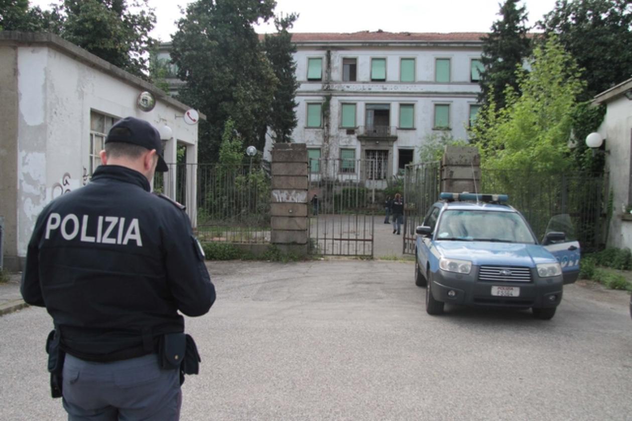 Polizia ex Ospedale Maddalena