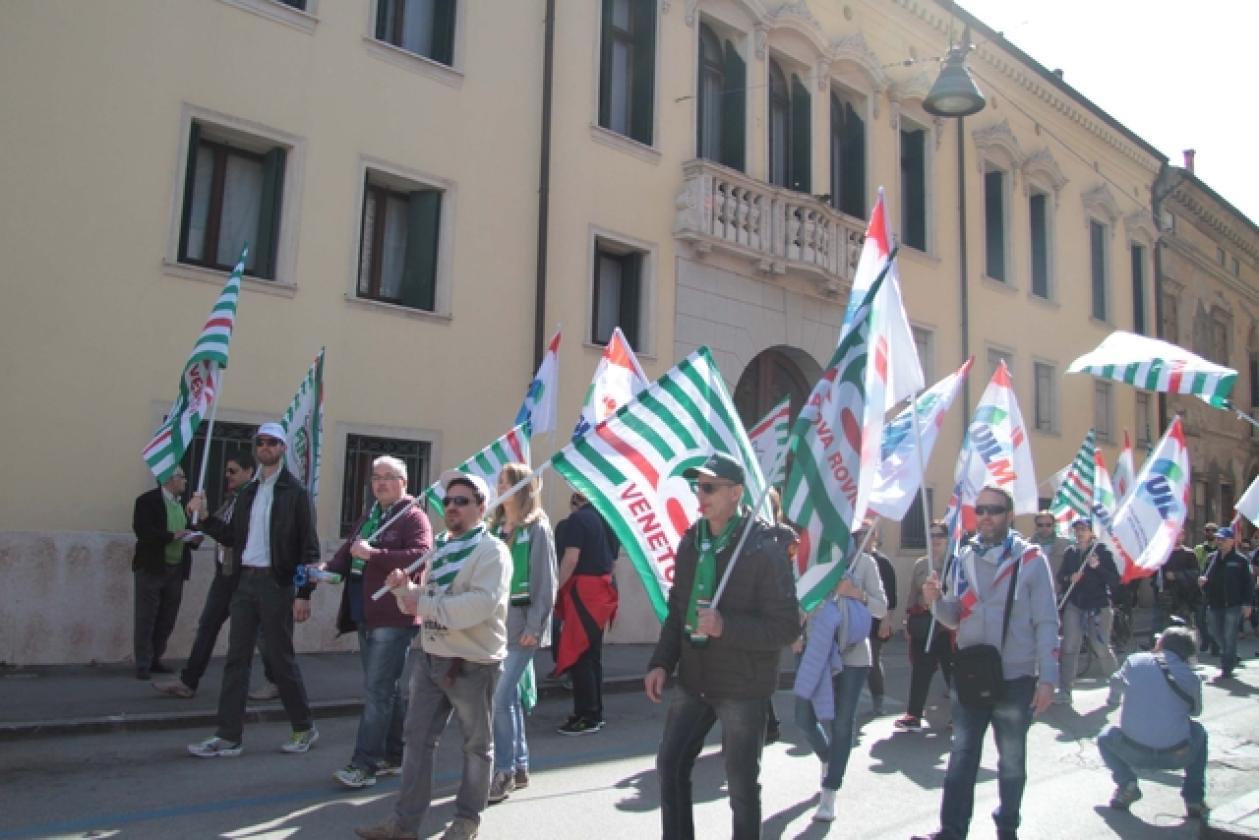 Sciopero Metalmeccanici Unindustria 12