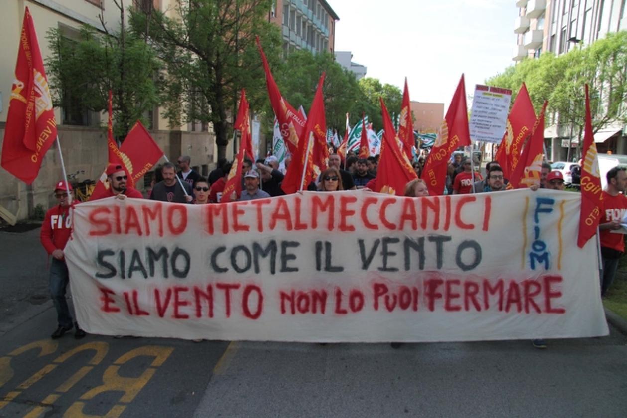Sciopero Metalmeccanici Unindustria 2