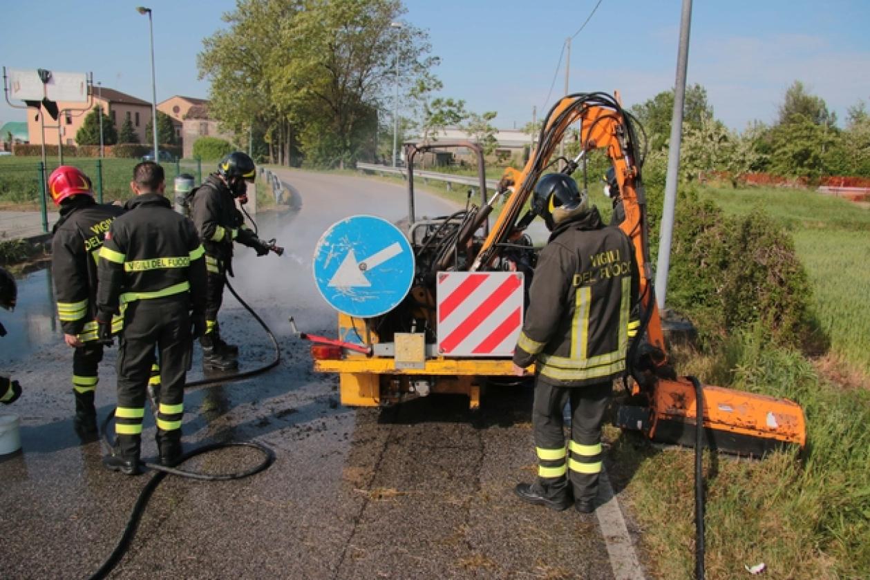 Incendio Trattore Tassina 5
