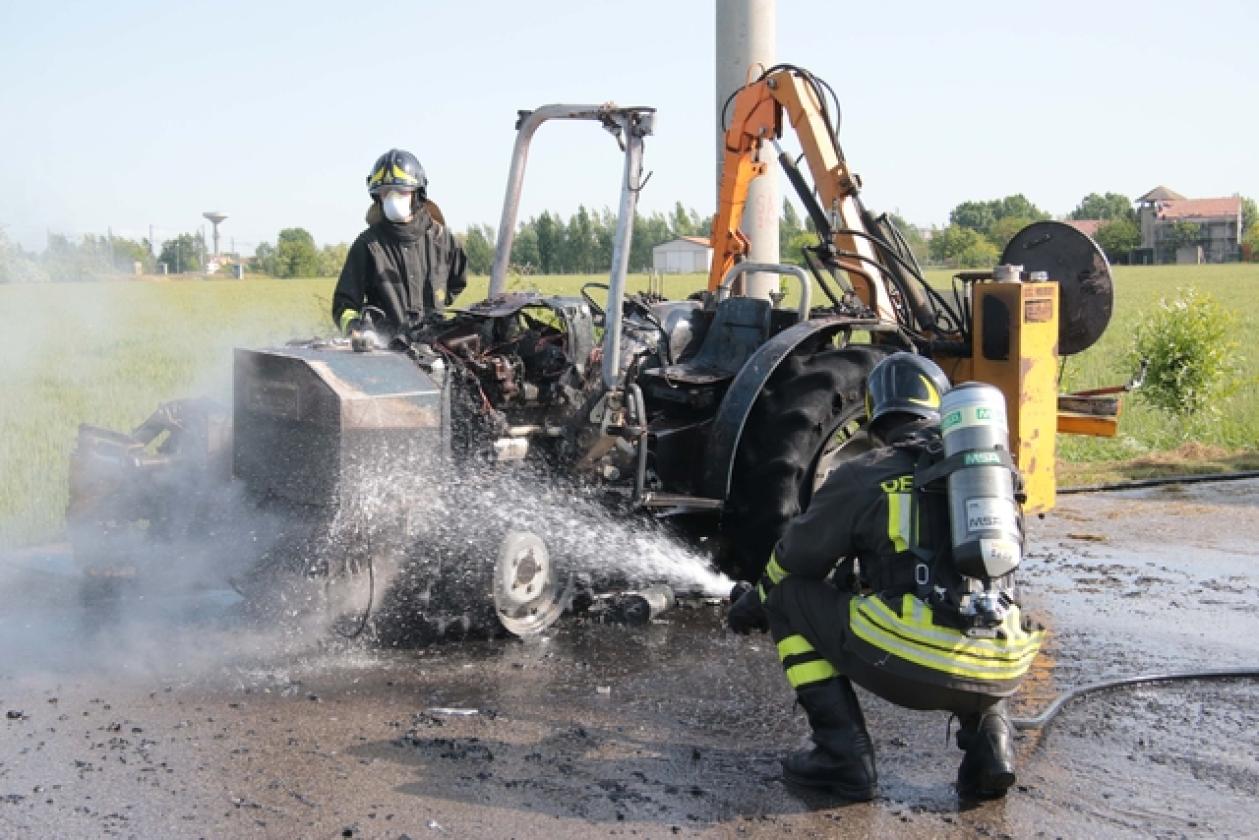 Incendio Trattore Tassina 6