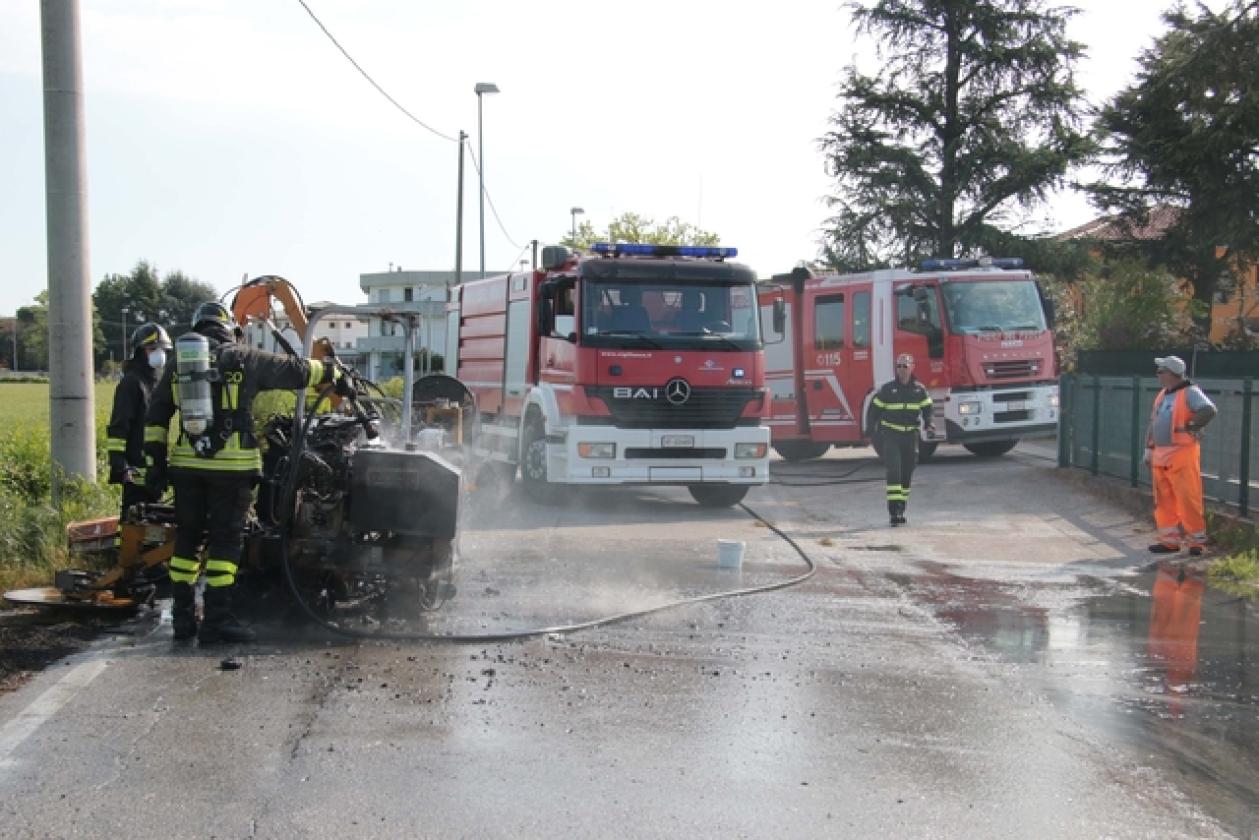 Incendio Trattore Tassina 9