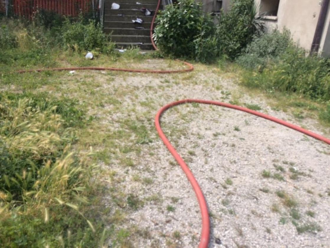 Incendio Rovigo via Principe di Napoli (5)