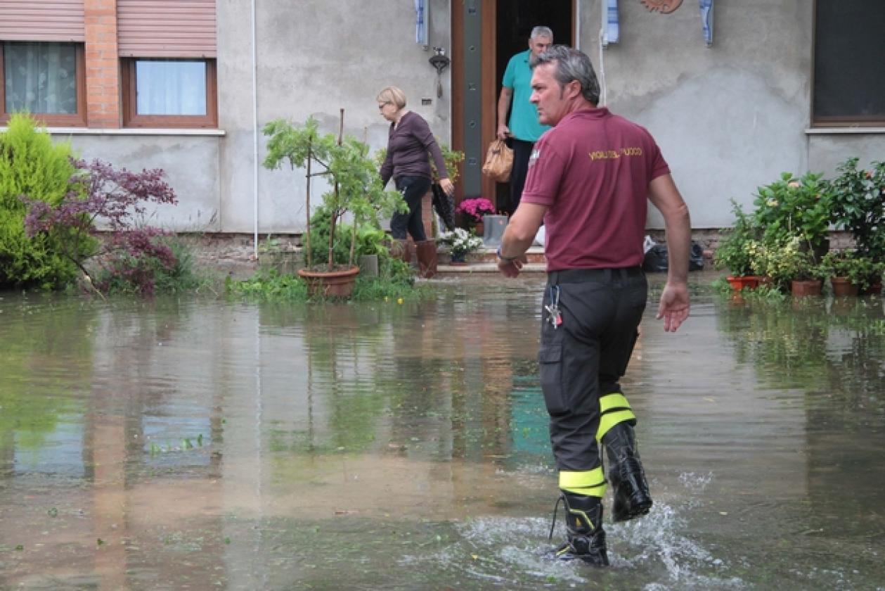Borsea allagamenti Vigili del Fuoco 9
